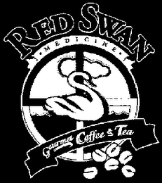 RED SWAN MEDICINE GOURMET COFFEE & TEA logo