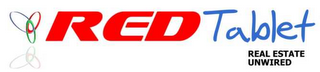 RED TABLET REAL ESTATE UNWIRED logo
