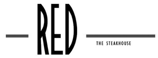 RED THE STEAKHOUSE logo