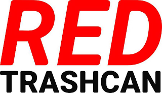 RED TRASHCAN logo