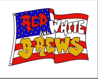 RED WHITE AND BREWS logo