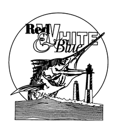 RED WHITE & BLUE logo