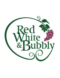 RED WHITE & BUBBLY logo