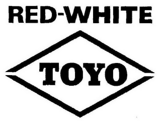 RED-WHITE TOYO logo