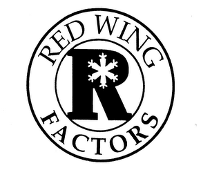 RED WING R FACTORS logo