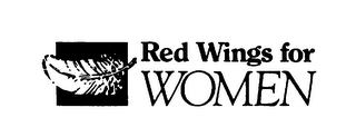 RED WINGS FOR WOMEN logo