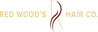 RED WOOD'S HAIR CO. logo