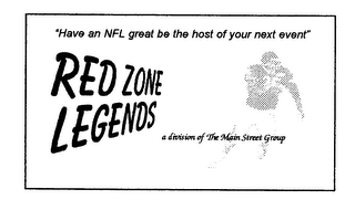 RED ZONE LEGENDS logo
