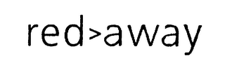 RED>AWAY logo