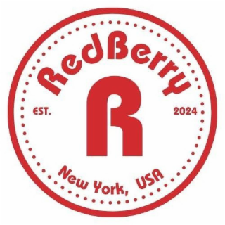 REDBERRY R EST. 2024 NEW YORK, USA logo