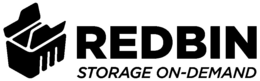 REDBIN STORAGE ON-DEMAND WWW.REDBIN.COM logo