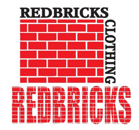 REDBRICKS CLOTHING REDBRICKS logo