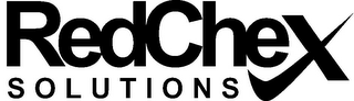 REDCHEX SOLUTIONS logo