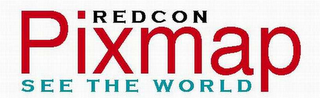 REDCON PIXMAP SEE THE WORLD logo