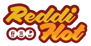 REDDI HOT 10' logo