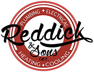 REDDICK & SONS INC. PLUMBING ELECTRICAL HEATING COOLING logo