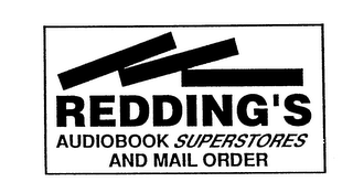 REDDING'S AUDIOBOOK SUPERSTORES AND MAILORDER logo