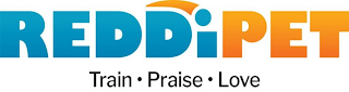 REDDIPET TRAIN PRAISE LOVE logo