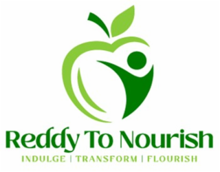 REDDY TO NOURISH INDULGE | TRANSFORM | FLOURISH logo