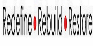 REDEFINE · REBUILD · RESTORE logo