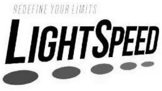 REDEFINE YOUR LIMITS LIGHTSPEED logo