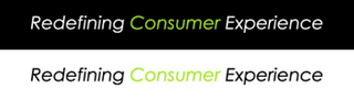 REDEFINING CONSUMER EXPERIENCE REDEFINING CONSUMER EXPERIENCE logo