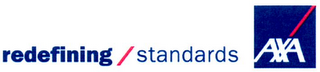 REDEFINING / STANDARDS AXA logo
