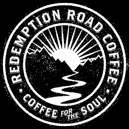 REDEMPTION ROAD COFFEE COFFEE FOR THE SOUL logo