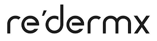 RE'DERMX logo
