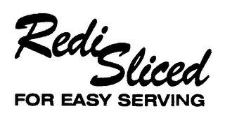 REDI-SLICED FOR EASY SERVING logo