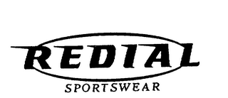 REDIAL SPORTSWEAR logo