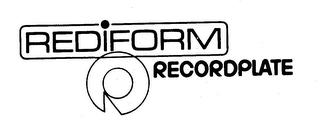 REDIFORM RECORDPLATE logo