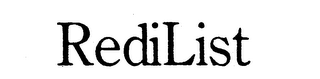 REDILIST logo