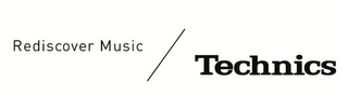 REDISCOVER MUSIC / TECHNICS logo