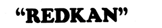 "REDKAN" logo