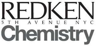 REDKEN 5TH AVENUE NYC CHEMISTRY logo