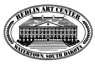 REDLIN ART CENTER WATERTOWN, SOUTH DAKOTA logo