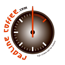 REDLINE COFFEE.COM HIGH OCTANE FUEL FOR HUMANS logo