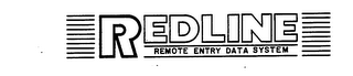 REDLINE REMOTE ENTRY DATA SYSTEM logo