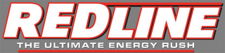 REDLINE THE ULTIMATE ENERGY RUSH logo