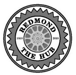 REDMOND THE HUB 1910 2010 logo