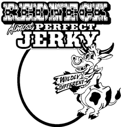 REDNECK ALMOST PERFECT JERKY WILDLY DIFFERENT logo
