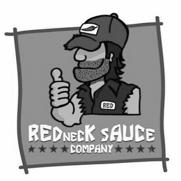 REDNECK SAUCE COMPANY RED logo