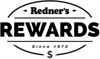REDNER'S REWARDS SINCE 1970 logo