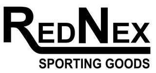 REDNEX SPORTING GOODS logo