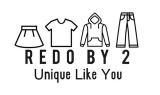 REDO BY 2 UNIQUE LIKE YOU logo