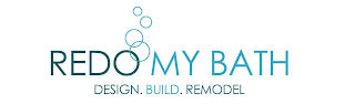 REDO MY BATH DESIGN. BUILD. REMODEL logo