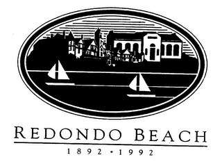 REDONDO BEACH 1892-1992 logo