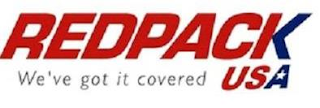 REDPACK WE'VE GOT IT COVERED USA logo