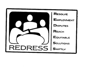 REDRESS RESOLVE EMPLOYMENT DISPUTES REACH EQUITABLE SOLUTIONS SWIFTLY logo